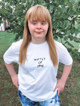 Load image into Gallery viewer, Worthy of Life White Tee