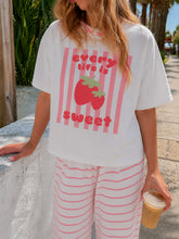Load image into Gallery viewer, Every Life Is Sweet | Pro-Life Strawberry T-Shirt | 100% Cotton
