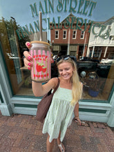 Load image into Gallery viewer, Every Life Is Sweet | Pro-Life 16oz Glass Coffee Cup (Lid + Straw Included)
