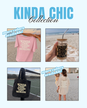 Load image into Gallery viewer, Kinda Chic To Raise Tiny Humans | 100% Cotton Pro-Life Tote Bag
