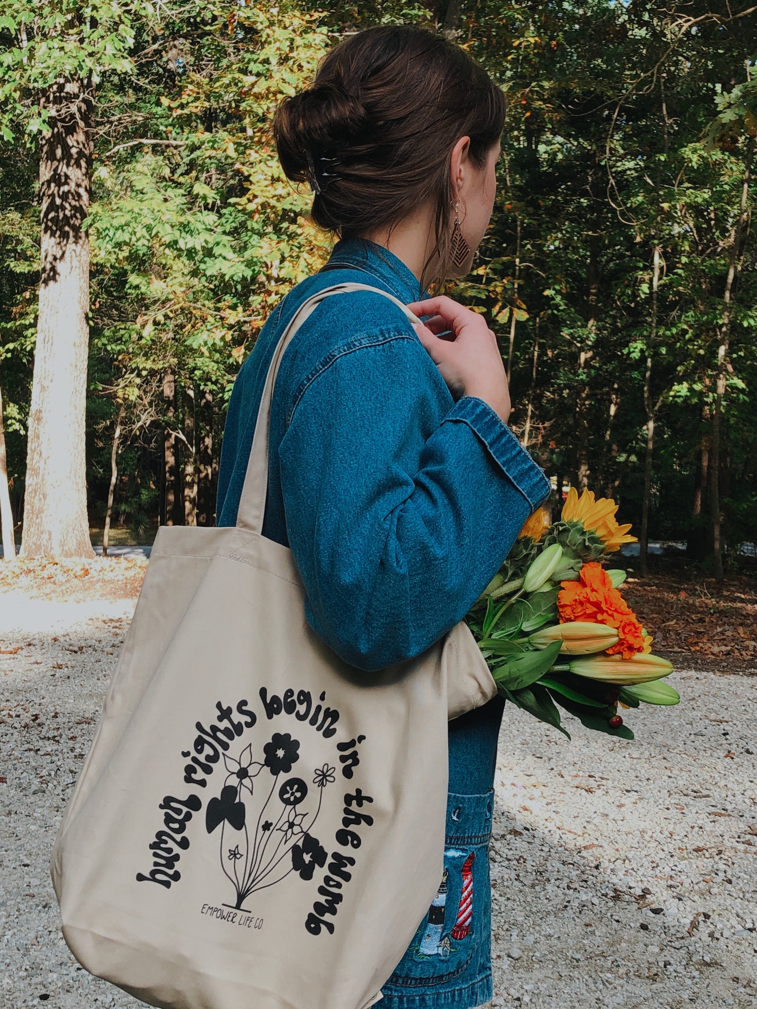 Human Rights Tote Bag – Empower Life Co.